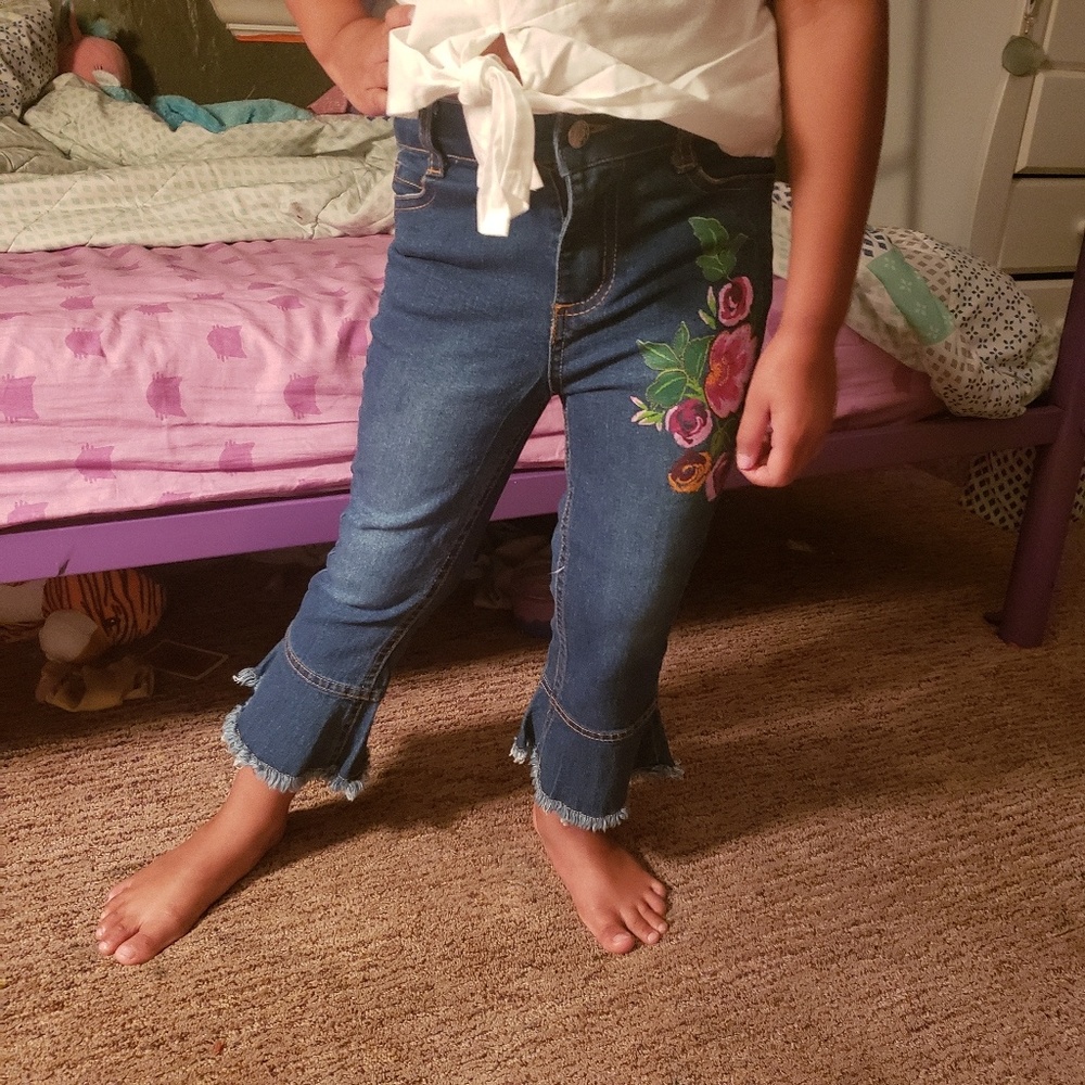 Material Girl crop denim pants